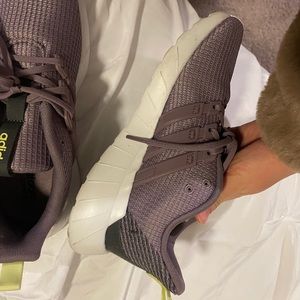 Purple Adidas Running shoes